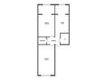 2-комнатная квартира · 47 м² · 4/14 этаж, 16-й мкр 67 за 16.7 млн ₸ в Актау — фото 12