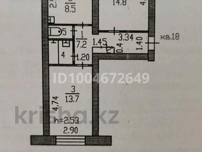 2-комнатная квартира · 46 м² · 6/6 этаж, Поповича 36 за 12.7 млн 〒 в Глубокое