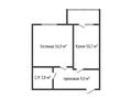 1-бөлмелі пәтер · 42.4 м² · 9/9 қабат, Курганская 2А, бағасы: 23.5 млн ₸ в Костанае — фото 2