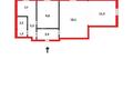 3-комнатная квартира · 60 м² · 3/3 этаж, ул. Караганды 36 за 8 млн ₸ в Темиртау — фото 2