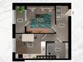 1-бөлмелі пәтер · 41 м² · 8/8 қабат, 41-й мкр 1\2, бағасы: 6 млн ₸ в Актау — фото 2