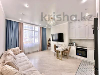 2-бөлмелі пәтер · 55 м² · 16/17 қабат, Туран 50/3, 50/4, 50/5, бағасы: 42.5 млн ₸ в Астане, Есильский р-н