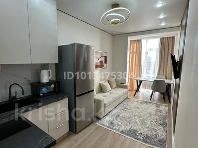 2-бөлмелі пәтер · 38.9 м² · 9/9 қабат, мкр Шугыла — Пересечения улиц Строительная и Улугбека, бағасы: 230 000 ₸ в Алматы, Наурызбайский р-н
