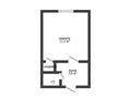 1-комнатная квартира · 17.7 м² · 3/5 этаж, Кобыланды Батыра 24а за 6.5 млн ₸ в Костанае