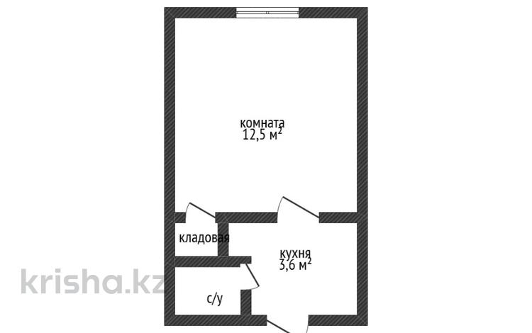 1-комнатная квартира · 17.7 м² · 3/5 этаж, Кобыланды Батыра 24а за 6.5 млн ₸ в Костанае — фото 2