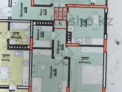 3-комнатная квартира · 81 м² · 10/10 этаж, Гашека 5а за 38.8 млн 〒 в Костанае