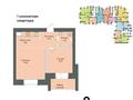 1-комнатная квартира · 50.7 м² · 2/12 этаж, Канай би 32А — Абая за 25.5 млн ₸ в Кокшетау