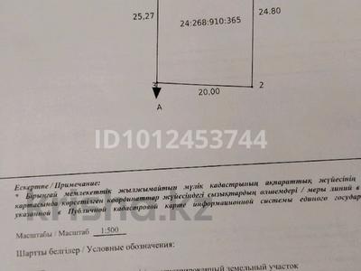 Жер телімі · 5 сотық, мкр Коктал — Амангелди кошеси Диана магазин, бағасы: 4 млн ₸ в Талдыкоргане