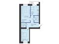 2-бөлмелі пәтер · 70.32 м², мкр Нуртас 5/3, бағасы: ~ 34.3 млн ₸ в Шымкенте, Каратауский р-н — фото 3