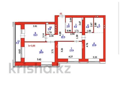3-бөлмелі пәтер · 97.2 м² · 6/9 қабат, Максут Нарикбаев 14 — ЖК EVA дом бизнес класс, бағасы: 67 млн ₸ в Астане, Нура р-н