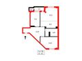 3-комнатная квартира · 69.1 м² · 6/9 этаж, Е15 — БЕЗ КОМИССИИ ДЛЯ ПОКУПАТЕЛЯ за 39 млн ₸ в Астане, Нура р-н — фото 11