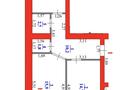2-комнатная квартира · 64 м² · 2/9 этаж, ул. Базарбая Жуманиязова 120 за 21 млн 〒 в Уральске, мкр Школьник
