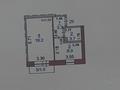 1-бөлмелі пәтер · 33.2 м² · 3/5 қабат, Юбилейный 17, бағасы: 18 млн ₸ в Костанае — фото 20