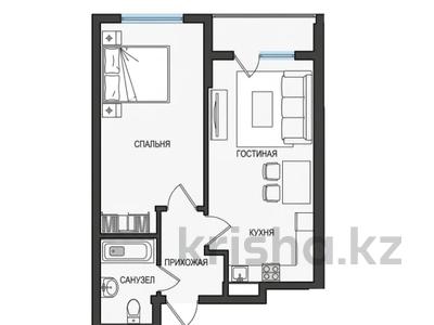 2-бөлмелі пәтер · 50 м² · 4/7 қабат, Естай — Новый Апорт!, бағасы: 21.5 млн ₸ в 