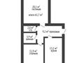 2-комнатная квартира · 61.7 м² · 2/5 этаж, мкр. Алтын орда за 22.5 млн ₸ в Актобе — фото 8