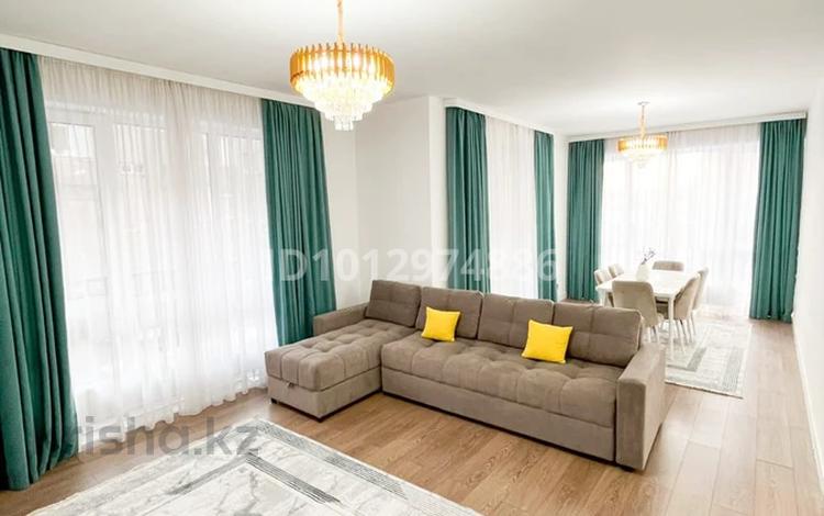 3-комнатная квартира · 115 м² · 3/16 этаж, Гагарина 233 за 50 000 ₸ в Алматы, Бостандыкский р-н — фото 2