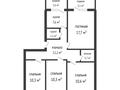4-комнатная квартира, 80 м², 2/5 этаж, мкр Нижний отырар за 27 млн 〒 в Шымкенте, Аль-Фарабийский р-н — фото 20