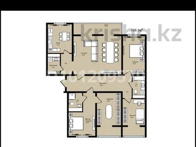 5-комнатная квартира · 156.6 м² · 4/9 этаж, Кокжал Барака 19а за ~ 75.8 млн 〒 в Усть-Каменогорске