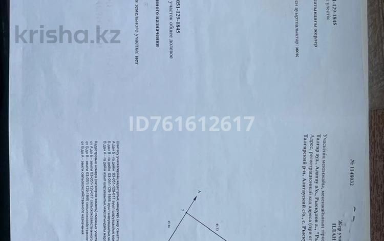 Жер телімі · 13.3 сотық, С Рыскулово, бағасы: 25 млн ₸ в Талгаре — фото 2