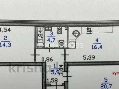 2-комнатная квартира · 62 м² · 9/12 этаж, Райымбека за 50 млн ₸ в Алматы, Алатауский р-н