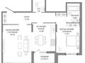 2-бөлмелі пәтер · 78.24 м² · 1/8 қабат, А 32 2Б, бағасы: ~ 61.1 млн ₸ в Астане — фото 2