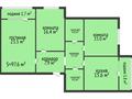 3-бөлмелі пәтер · 97.6 м² · 2/9 қабат, Бородина 111, бағасы: 65 млн ₸ в Костанае — фото 2
