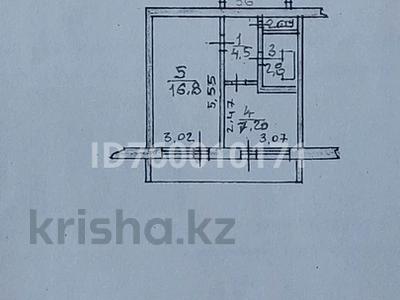 1-бөлмелі пәтер · 33 м² · 4/5 қабат, Мк дарожник 38, бағасы: 13 млн ₸ в 