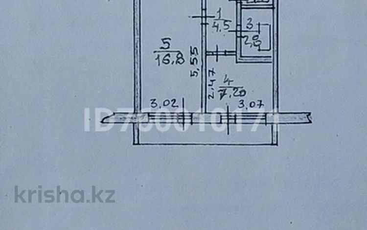 1-бөлмелі пәтер · 33 м² · 4/5 қабат, Мк дарожник 38, бағасы: 13 млн ₸ в  — фото 2