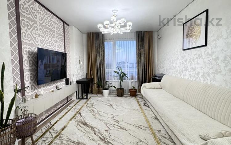 3-комнатная квартира · 84.4 м² · 10/12 этаж, Байтурсынова — А426 за 62 млн ₸ в Астане, Сарайшык р-н — фото 2
