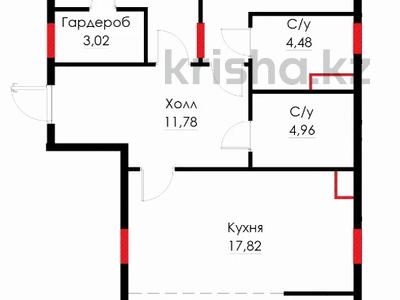 3-комнатная квартира · 100.9 м² · 3/4 этаж, мкр. Ак Шагала 10 за 54 млн 〒 в Атырау