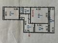2-бөлмелі пәтер · 52 м² · 2/5 қабат, Карбышева 11, бағасы: 22.5 млн ₸ в Костанае