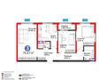 3-комнатная квартира · 76 м², Бауыржана Момышулы за 44.9 млн ₸ в Алматы, Алатауский р-н