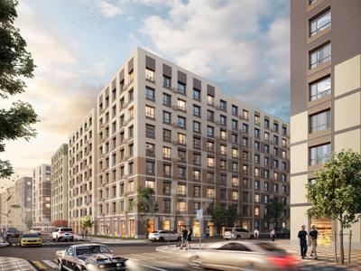 Планировки ЖК в Шымкенте: 1-комнатная квартира · 38.8 м², Толеметова 106/3 за ~ 14 млн 〒 1-комнатная квартира · 38.8 м², Толеметова 106/3 за ~ 14 млн 〒 в Шымкенте