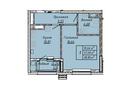 1-комнатная квартира · 38.8 м², Толеметова 106/3 за ~ 15.9 млн ₸ в Шымкенте, Абайский р-н — фото 3