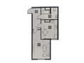 2-бөлмелі пәтер · 41.1 м² · 3/6 қабат, Ахметова 45а, бағасы: 20 млн ₸ в  — фото 2