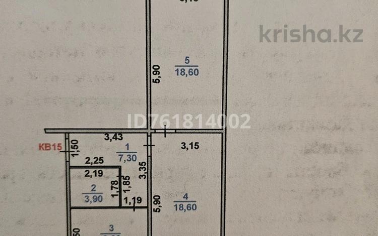 2-комнатная квартира · 58 м² · 2/3 этаж, Сулейманова 270 д — Квартира находится в ЖК "Бином" за 16 млн ₸ в Таразе — фото 2