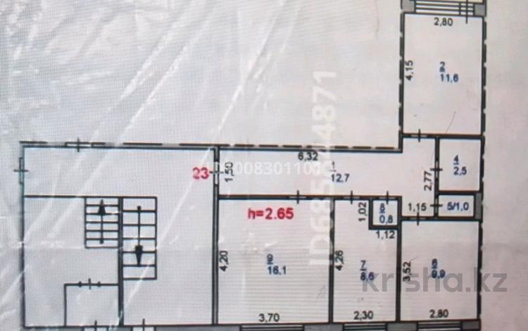 3-комнатная квартира · 64 м² · 1/5 этаж, Камзина 64 за 20 млн ₸ в Аксу — фото 2