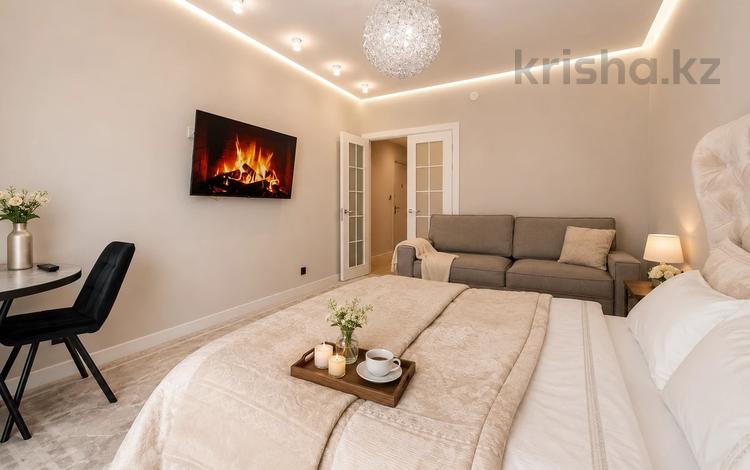 1-бөлмелі пәтер · 55 м² · 11/17 қабат, Розыбакиева 320, бағасы: 33 000 ₸ в Алматы, Бостандыкский р-н — фото 2