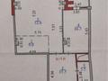 2-комнатная квартира · 80 м² · 9/20 этаж, Кенесары 4 за 38 млн ₸ в Астане, Сарыарка р-н — фото 2