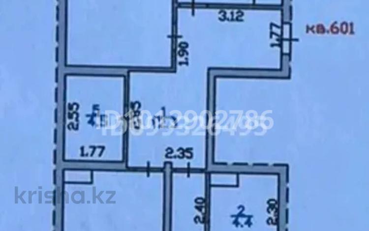 3-бөлмелі пәтер · 87.7 м² · 6/7 қабат, Райымбек батыра 169, бағасы: 48.1 млн ₸ в  — фото 2