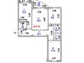 3-комнатная квартира · 69.3 м² · 2/5 этаж, Е-128 7, 7/2,7/1 за ~ 23.7 млн ₸ в Астане, Нура р-н
