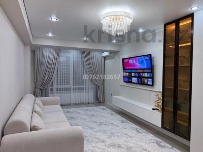 3-комнатная квартира · 90 м² · 8/9 этаж, мкр Нуртас, 1/2 блок 3 4558/5 за 42 млн 〒 в Шымкенте, Каратауский р-н