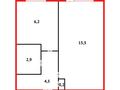 1-бөлмелі пәтер · 31 м² · 5/5 қабат, 22-шағынаудан 22, бағасы: 8.5 млн ₸ в Караганде, Алихана Бокейханова р-н — фото 11
