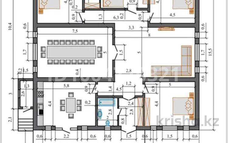 Отдельный дом · 6 комнат · 290 м² · 10 сот., Участок 222 за 38 млн ₸ в Актобе, жилой массив Рауан — фото 2