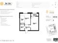 2-комнатная квартира · 49 м² · 9/12 этаж, ул. Фадеева, 38г 38 — Тлендиевп Раимбека за 34 млн ₸ в Алматы, Алатауский р-н — фото 2