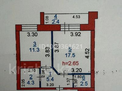 1-бөлмелі пәтер · 43.4 м² · 4/6 қабат, Юбилейный 28, бағасы: 23 млн 〒 в Костанае