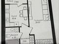 1-бөлмелі пәтер · 40 м² · 7/9 қабат, Улы Дала, бағасы: 28 млн ₸ в Астане, Нура р-н