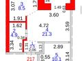 1-комнатная квартира · 47.3 м² · 10/10 этаж, мкр Юго-Восток, Дюсембекова 83/2 — Караганда арена за 25.5 млн 〒 в Казыбек би р-н — фото 29