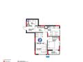 2-бөлмелі пәтер · 60 м² · 15/17 қабат, Турар Рыскулов 18/7, бағасы: 39.5 млн ₸ в Астане, Есильский р-н — фото 5
