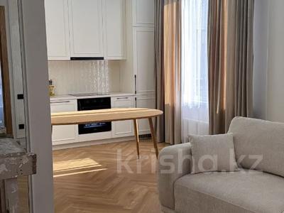2-комнатная квартира · 55 м² · 5/12 этаж, Егизбаева 3, 5 — Каныша Сатпаева за 61.5 млн ₸ в Алматы, Бостандыкский р-н